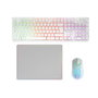 Pack Gaming Mars Gaming MCPWXWES Blanc Espagnol Qwerty (3 Unités)