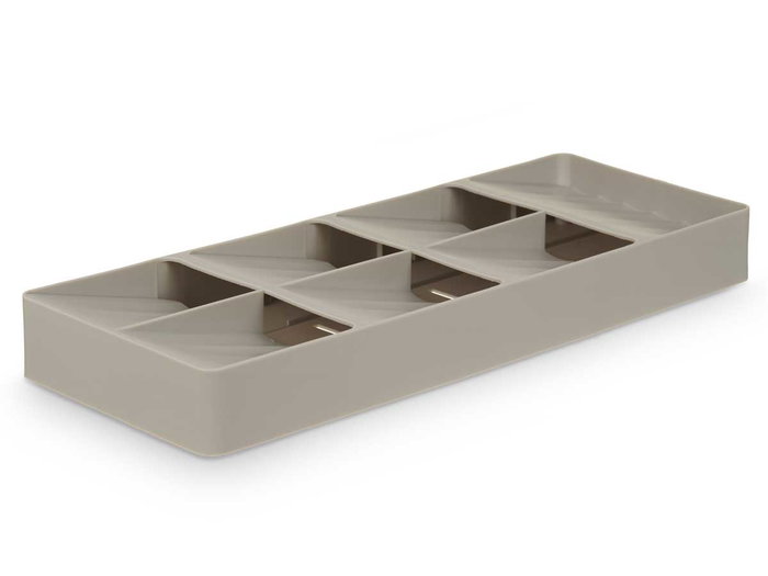 Kinvara Support à couverts assortis gris 40x4x15 cm (Set de 12)