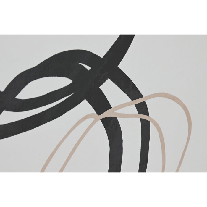 Toile Home ESPRIT Marron Noir Beige Moderne Urbaine 60 x 4 x 80 cm (6 Unités)