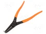 BAHCO Pince à anneaux extérieurs courbe 85-165mm