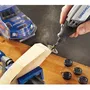Dremel Disque de Ponçage S411 EZ SpeedClic - Lot de 6, Grain 60, Diamètre 30 mm - Pour ponçage léger et façonnage