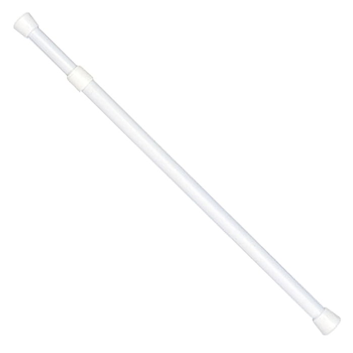 RIEL CHYC Barre de vitrage extensible auto 12 mm, 62-95 cm blanche RIEL CHYC Barre de vitrage extensible auto 12 mm, 62-95 cm blanche