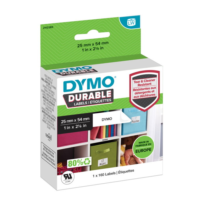 Dymo Étiquettes pour Imprimante Blanc