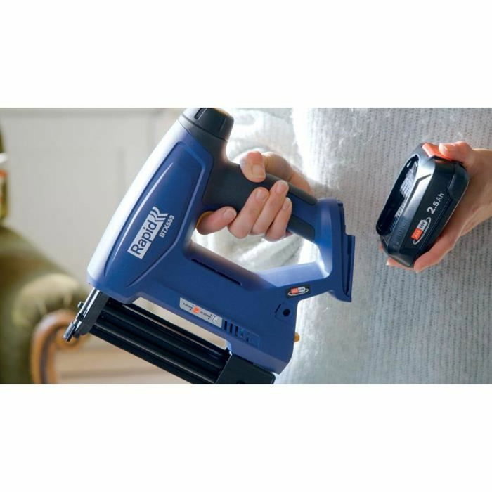 Rapid BTX553 Agrafeuse-Cloueuse Électrique 18V Sans Batterie