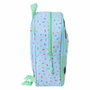 SAFTA Sac à dos d'école maternelle 27 cm Bluey 3D avec compartiment principal à fermeture éclair et poignée supérieure - 22 x 10 x 27 cm