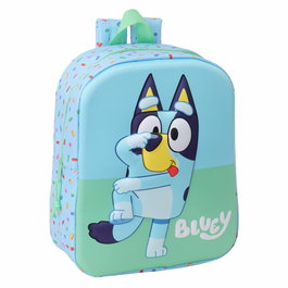 Cartable Bluey Bleu 22 x 27 x 10 cm