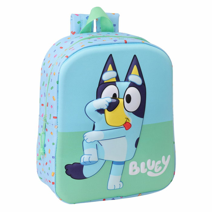 Cartable Bluey Bleu 22 x 27 x 10 cm Cartable Bluey Bleu 22 x 27 x 10 cm