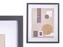 GIFTDECOR Cadre photo mural en bois noir avec passe-partout 30x40cm, lot de 6