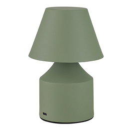 Fbright Lampe LED rechargeable métallique 3CCT tactile 2W 200lm USB-C Vert D110 x 163 mm
