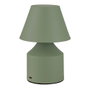 Fbright Lampe LED rechargeable métallique 3CCT tactile 2W 200lm USB-C Vert D110 x 163 mm