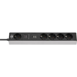 Brennenstuhl Multiprise 5 prises avec USB Power Delivery, 1,5 m