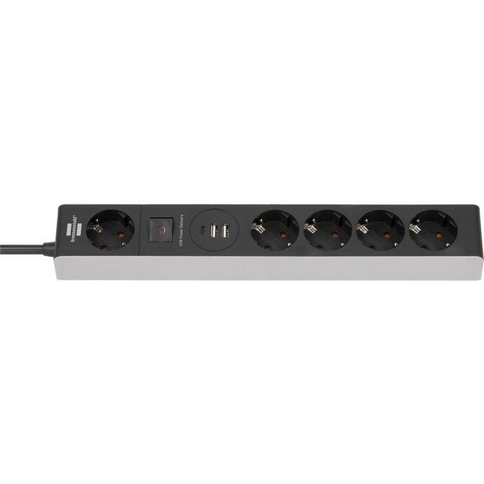 Brennenstuhl Multiprise 5 prises avec USB Power Delivery, 1,5 m