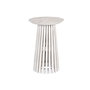Petite Table d'Appoint Home ESPRIT Blanc bois mindi 40 x 40 x 60 cm