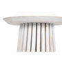 Petite Table d'Appoint Home ESPRIT Blanc bois mindi 40 x 40 x 60 cm
