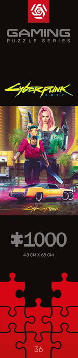 Cyberpunk 2077 Puzzle Kitsch Style (1000 pièces) Cyberpunk 2077 Puzzle Kitsch Style (1000 pièces)