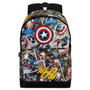 Karactermania HS FAN 2.2 Mochila Capitán América Comic - Sac à dos urbain 31 x 18 x 44 cm, Ripstop