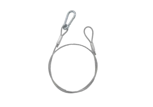 Algamlight Lot de 12 Sangles 3mm x 75cm Argent avec 4 Mousquetons Algamlight Lot de 12 Sangles 3mm x 75cm Argent avec 4 Mousquetons