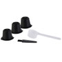 Cook Concept Lot de 3 capsules de café réutilisables compatibles Nespresso