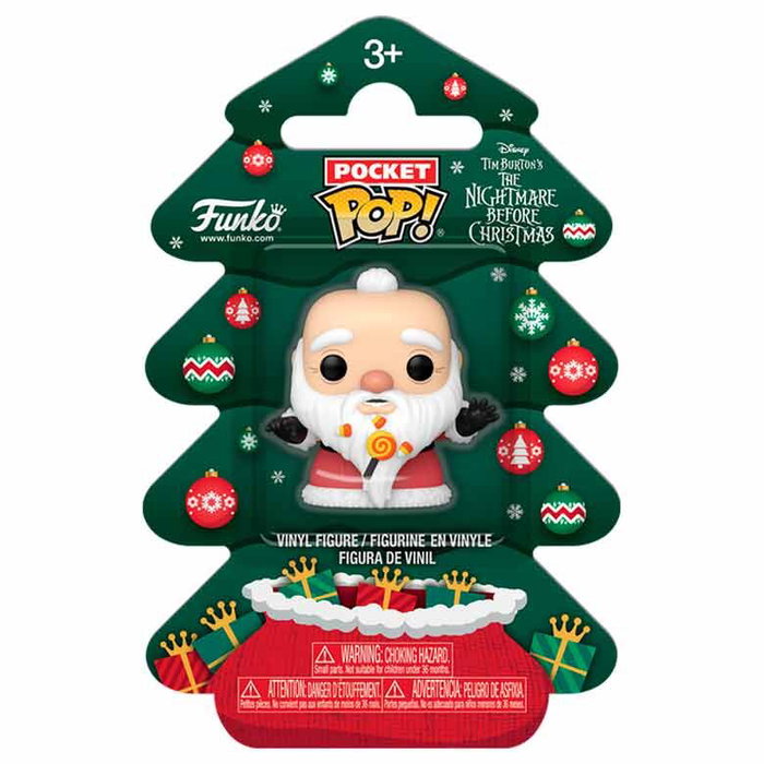 Funko Porte-clés Pocket POP! Vinyl Sandy Claws L'Étrange Noël de Monsieur Jack
