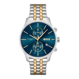 Boss 1513976 - Montre analogique pour homme avec cadran bleu