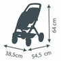 Smoby Maxi-Cosi Poussette Jumeaux Rose