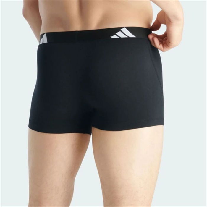 Boxer pour homme Adidas Active Flex Cotton Noir 2 Unités Boxer pour homme Adidas Active Flex Cotton Noir 2 Unités