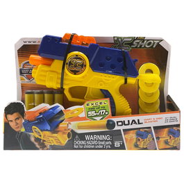 Zuru X-Shot Excel Dual Pistolet à eau jouet pour garçons 8 ans et plus - Jouet d'extérieur