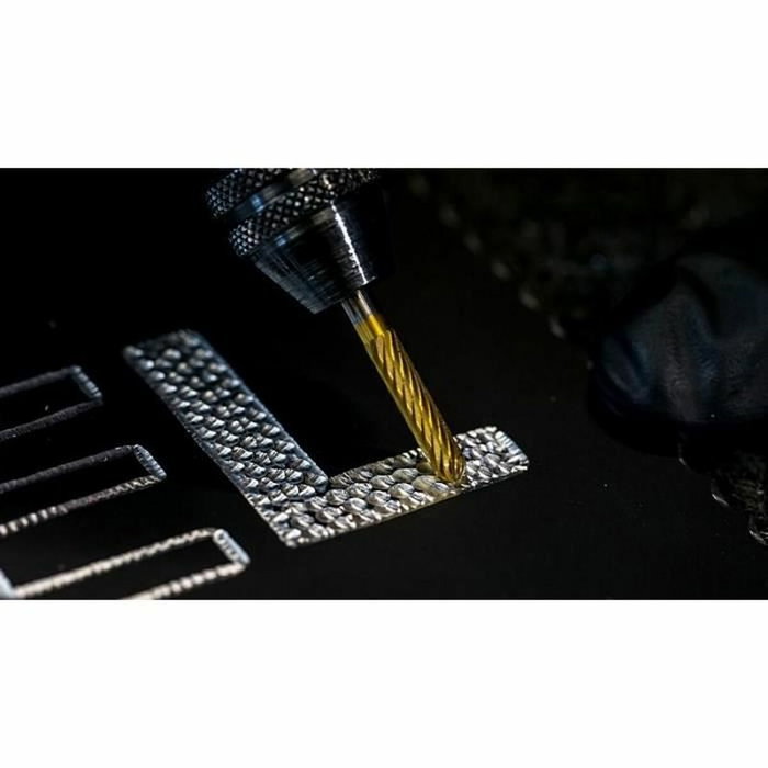 Dremel Max 9903DM Fraise à graver en carbure de tungstène Ø 3,2 mm