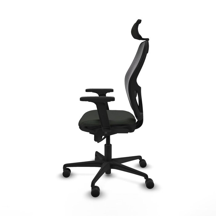 Piqueras y Crespo Chaise de Bureau avec Appui-tête Jorquera 2D036N2 Noir Piqueras y Crespo Chaise de Bureau avec Appui-tête Jorquera 2D036N2 Noir