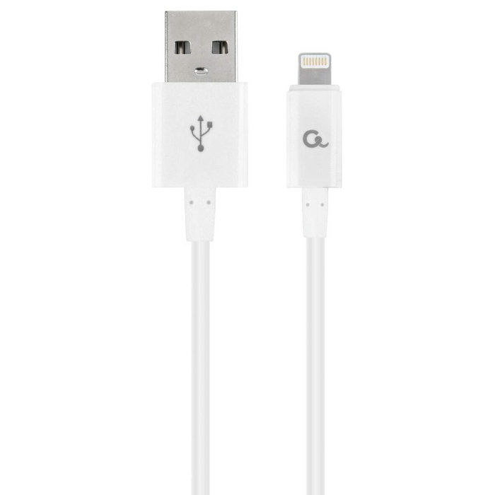 Cablexpert Câble Lightning CC-USB2P-AMLM-1M-W 1 m Blanc