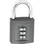 Abus 158/40 Cadenas à combinaison 4 chiffres en Zamac massif
