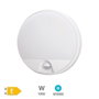 GSC Evolution Applique murale ronde LED Doko avec capteur de mouvement, 15W, 6000K, Blanc