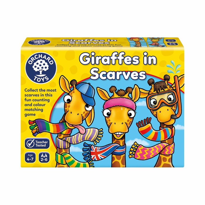 Orchard Les girafes et leurs foulards colorés