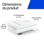HP Envy 6530 Imprimante tout-en-un jet d'encre couleur avec copie et scan et recto verso automatique