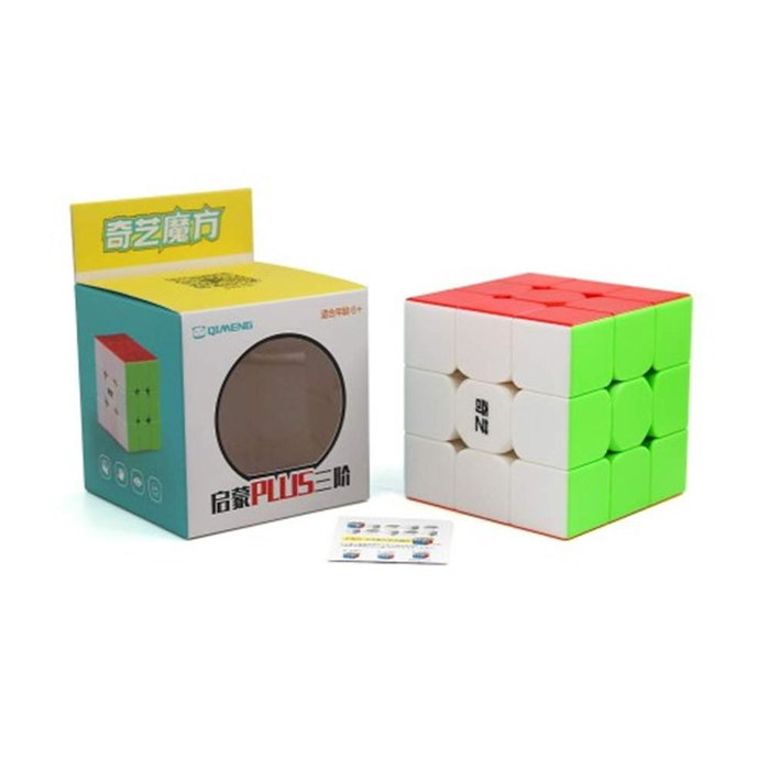 Qiyi Cube QiYi QiMeng Plus 3x3 - Cube Magique de 9 cm pour vitesse, Grande Taille Qiyi Cube QiYi QiMeng Plus 3x3 - Cube Magique de 9 cm pour vitesse, Grande Taille