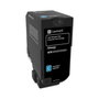 Lexmark Cartouche Cyan 74C2SCE - Cartouche d'encre cyan originale pour imprimante