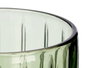 Vivalto Verre à Vin Rayures Vert 310 ml, 8,5x13,3x8,5 cm, en Verre (Set de 24)