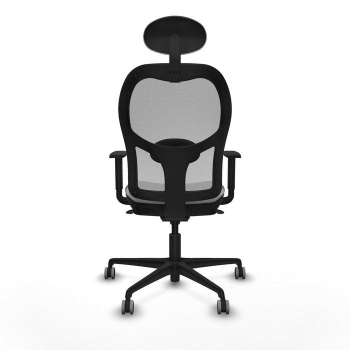 Piqueras y Crespo Chaise de Bureau avec Appui-tête 1D036G1 Gris clair Piqueras y Crespo Chaise de Bureau avec Appui-tête 1D036G1 Gris clair
