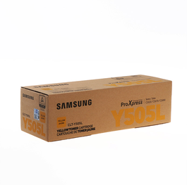 Samsung Toner CLT-Y505L / SU512A Jaune pour Imprimante Laser, Cartouche d'Encre Jaune
