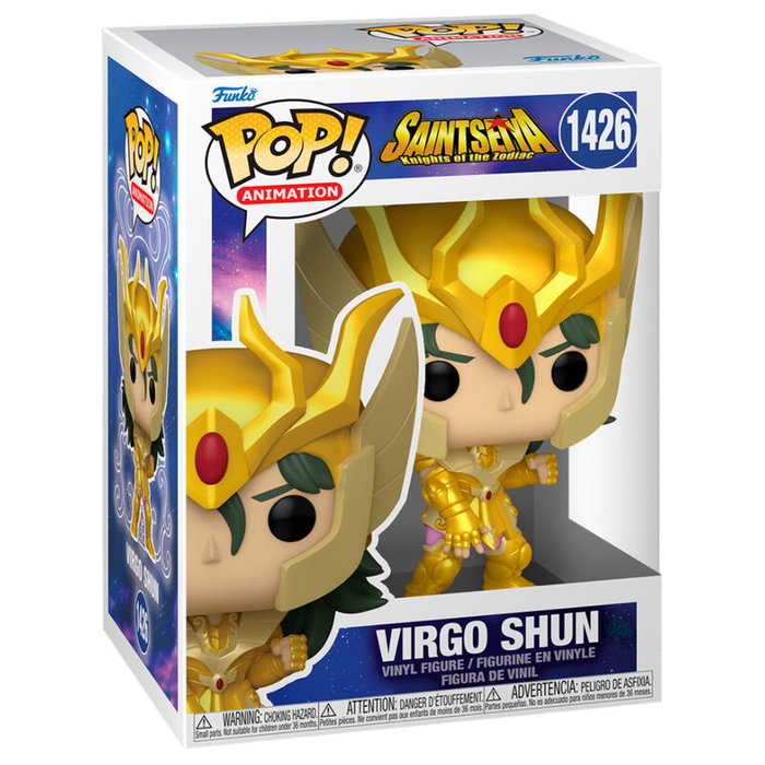 Funko Pop Saint Seiya Gold Virgo Shun Funko Pop Saint Seiya Gold Virgo Shun