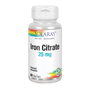 SOLARAY Iron citrate 25mg, 60 capsules