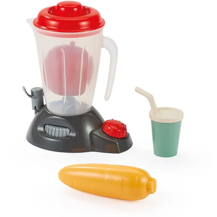 Ecoiffier 2534 Ensemble Petit Électroménager Chef 100% - Gaufrier, Cafetière, Blender avec 21 Accessoires - Jouet pour Enfant dès 18 Mois