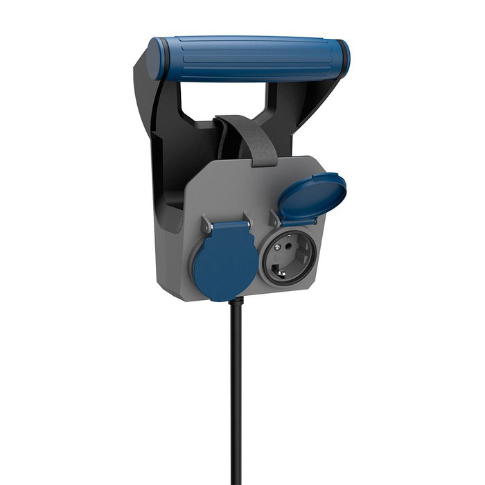Simon Base múltiple expert 2 prises Schuko IP44 10 m