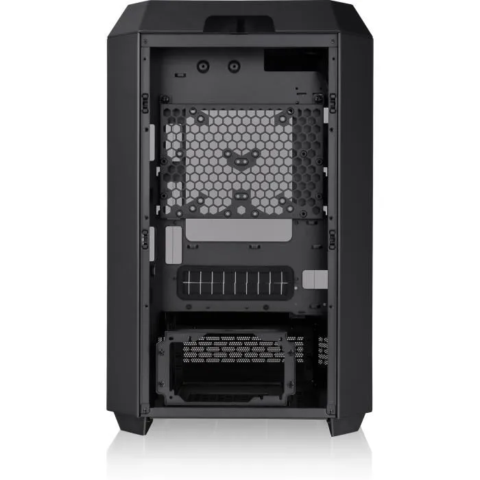 Thermaltake Boîtier PC The Tower 300 Noir - Mini Tour Micro-ATX - Support Radiateur 420 mm et 8 Ventilateurs - Sans Alimentation