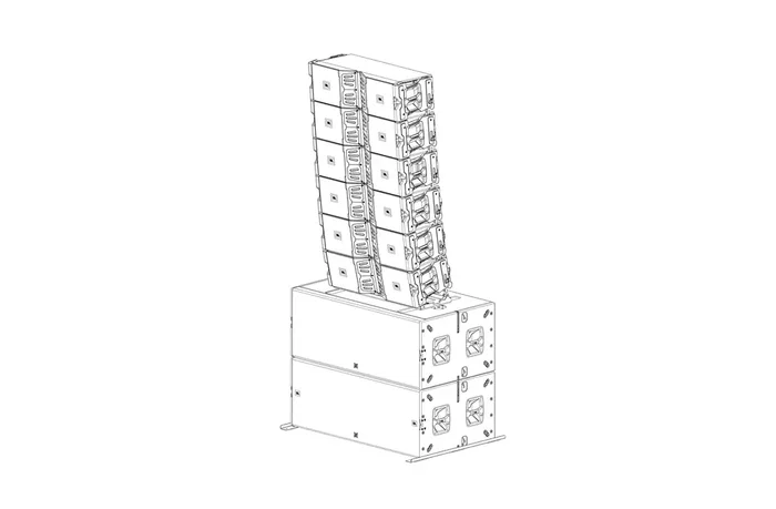 JBLPRO Plaque de base pour VTX V20