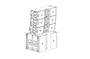 JBLPRO Plaque de base pour VTX V20