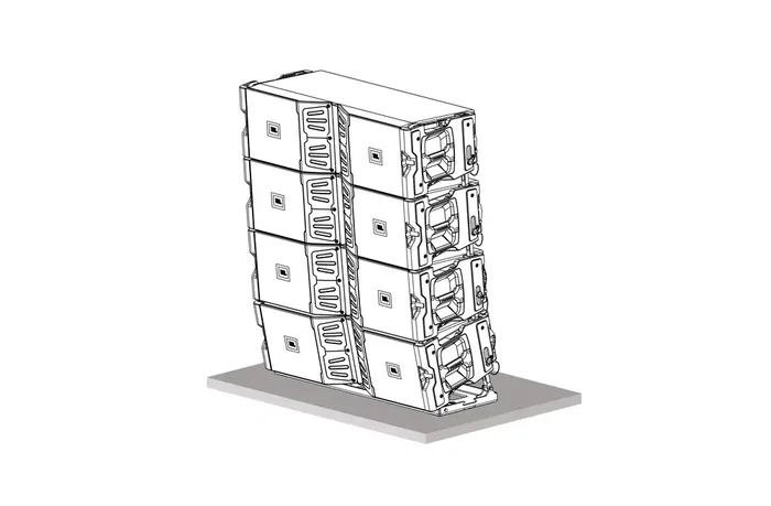 JBLPRO Plaque de base pour VTX V20