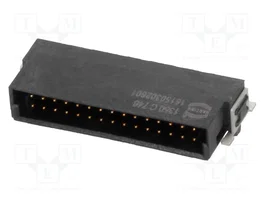 HARTING Connecteur har-flex® mâle 30 broches PCB-câble/PCB