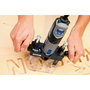 Dremel 335 Défonceuse plongeante pour bois - Gris