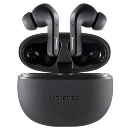 Intenso Buds 300A TWS : Écouteurs Bluetooth avec réduction de bruit active ANC Noir